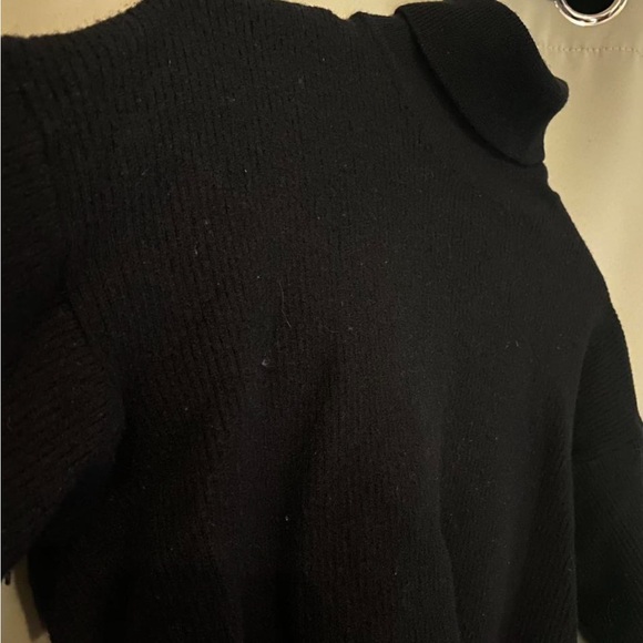 J. Crew Black Turtleneck Sweater - Slim Cozy Knit - Picture 3 of 4